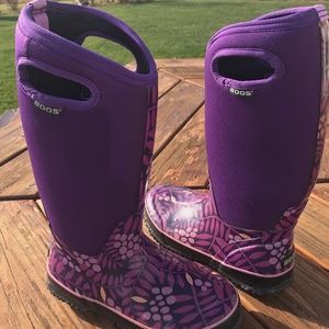 Bogs Winterberry Winter Rain Boots Women's 6 Mint